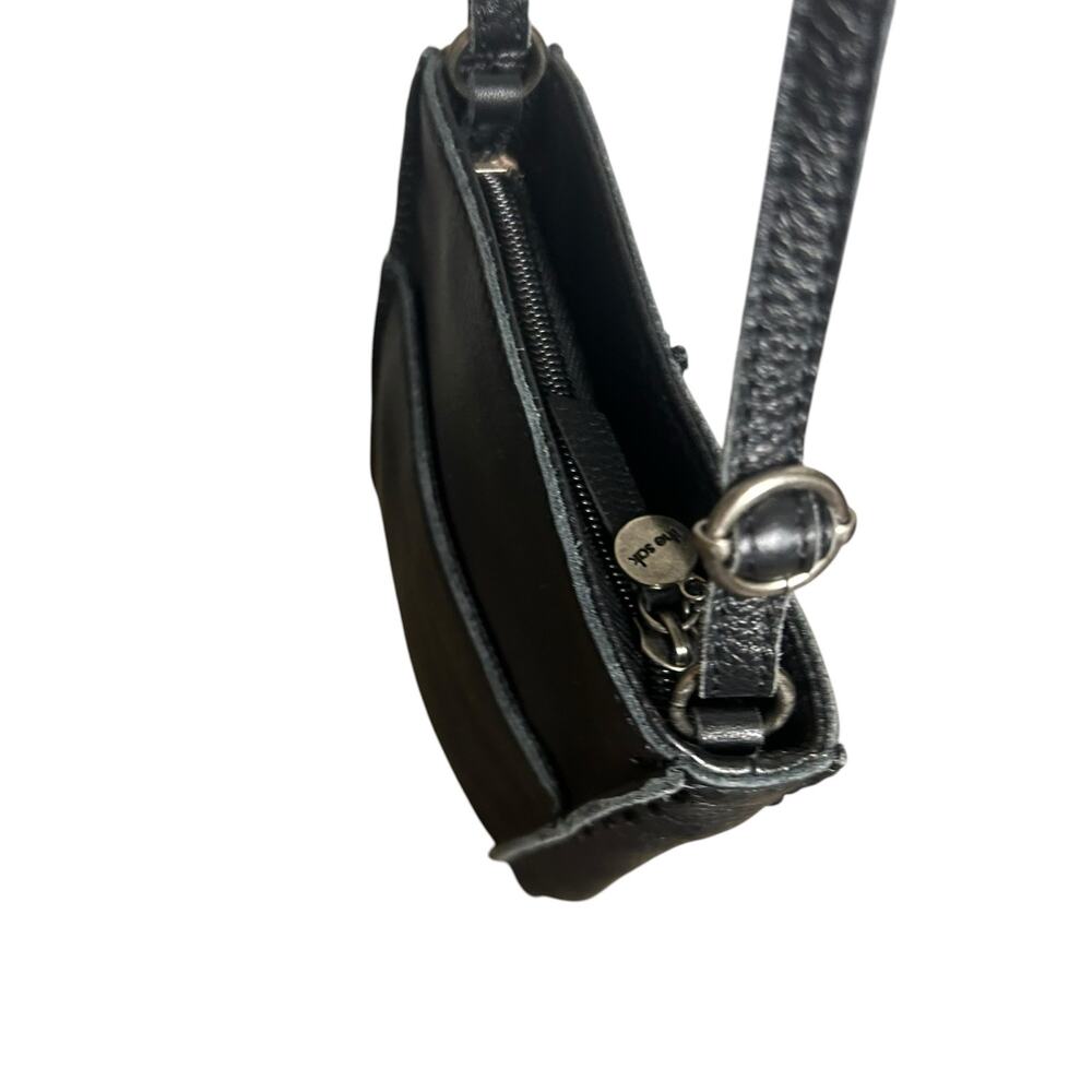 The Sak Black Leather Los Feliz Mini Crossbody Bag - Picture 5 of 7
